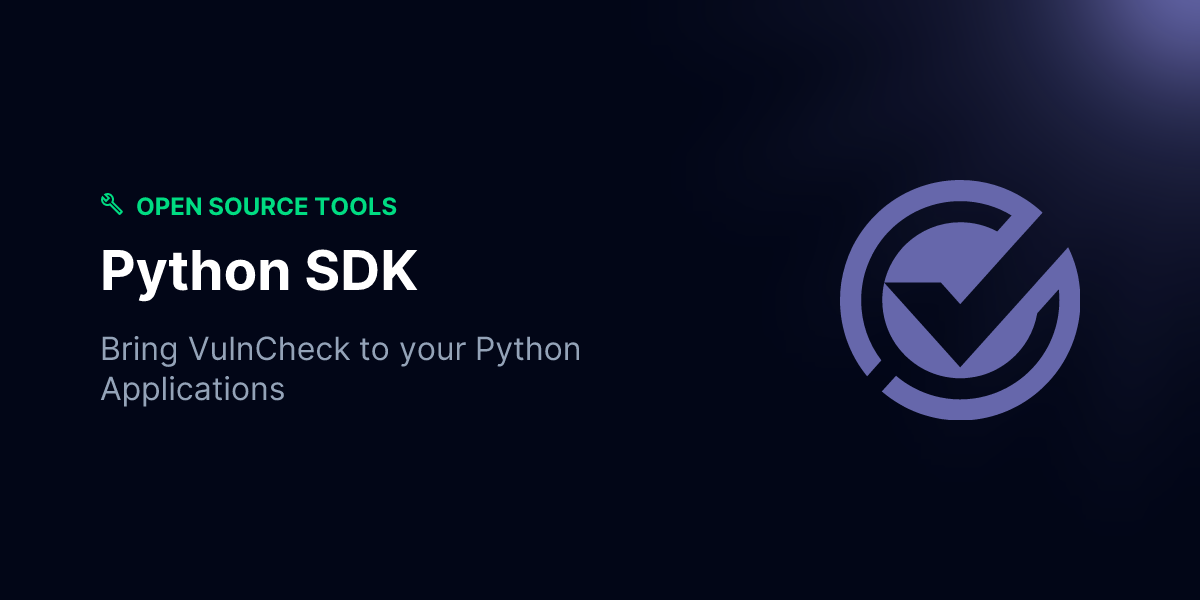 Python sdk vulncheck docs