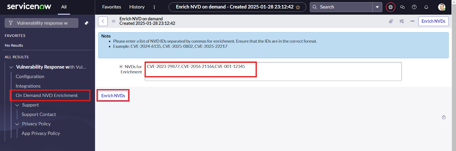 NVD Enrichment