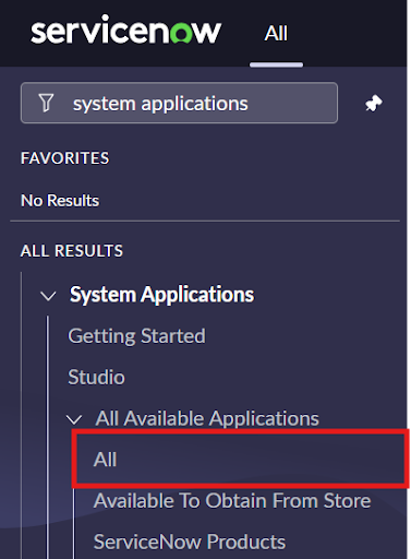 ServiceNow All